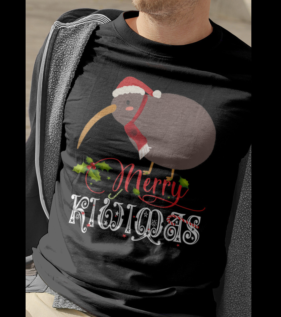 Merry Kiwi Christmas Family Matching T-Shirt