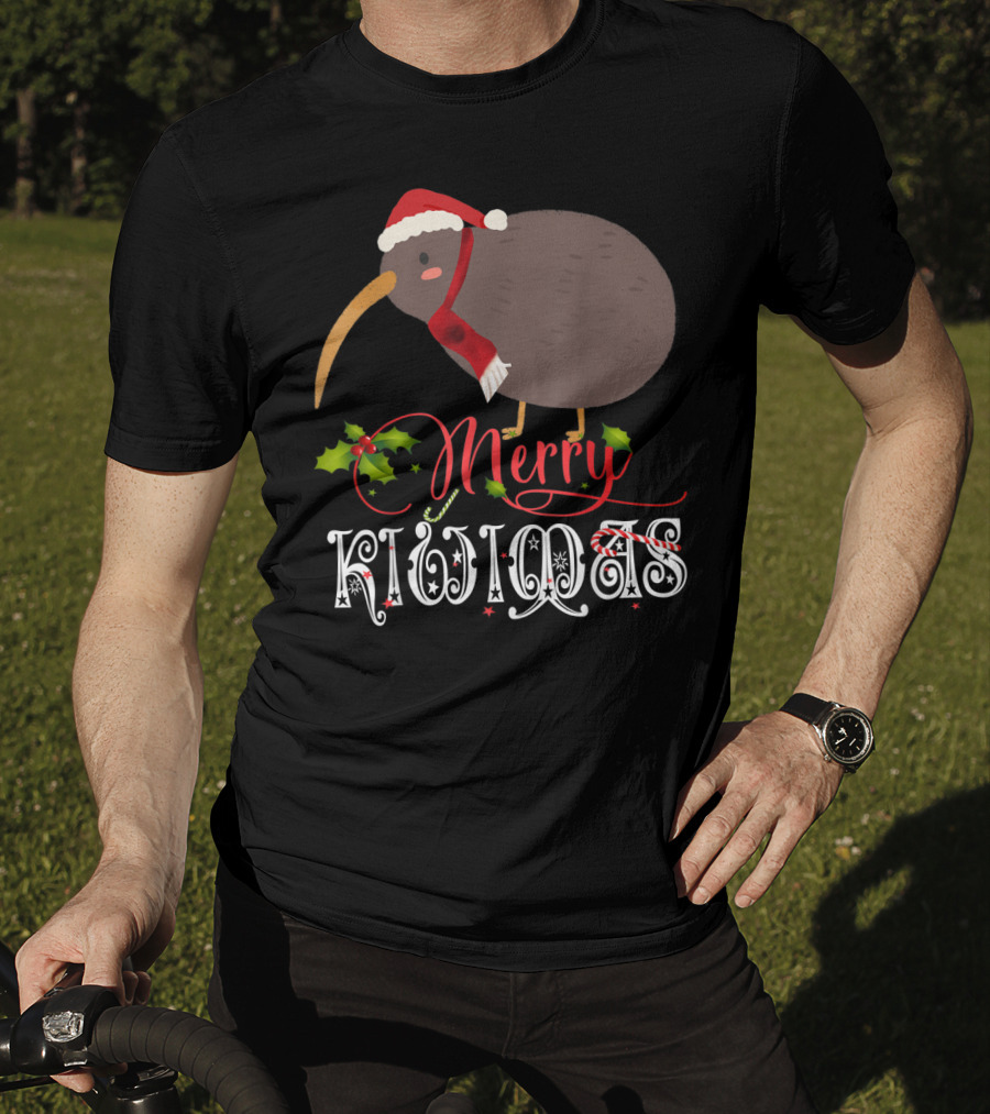 Merry Kiwi Christmas Family Matching T-Shirt