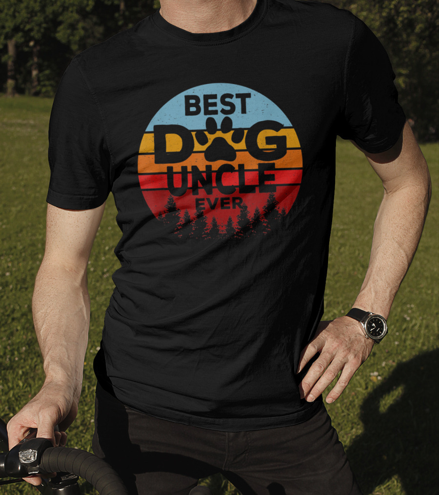 Best Dog Uncle Ever Vintage T-Shirt