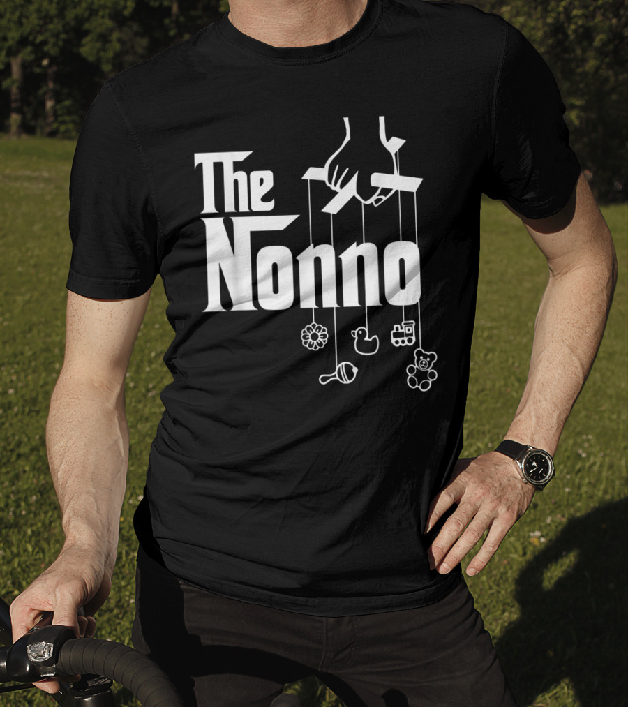 The Nonno Italian Grandpa Puppet Toys Baby Shower T-Shirt