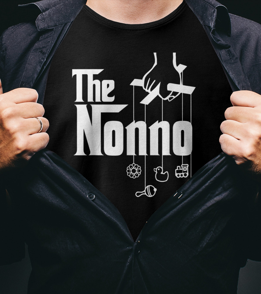 The Nonno Italian Grandpa Puppet Toys Baby Shower T-Shirt