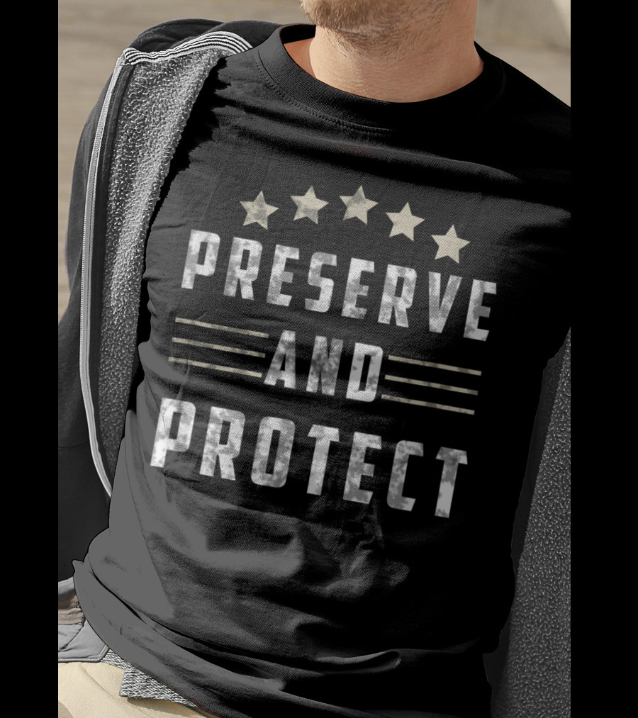 Preserve And Protect Five Stars National Park T-Shirt