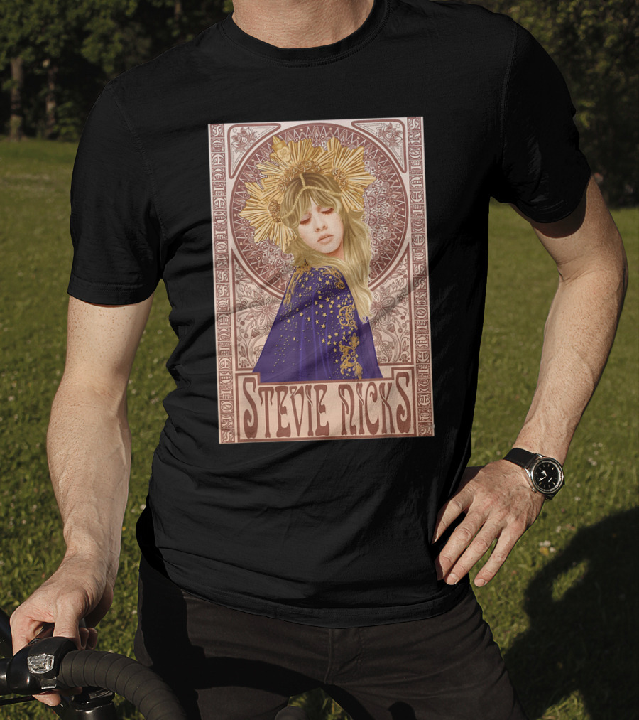 Stevie Nicks Retro Art Nouveau T-Shirt