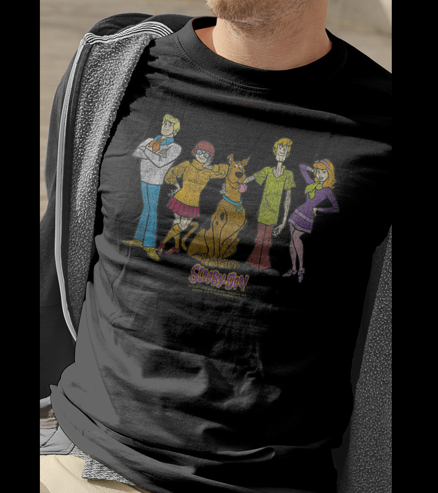 Scooby-Doo Mystery Inc. Classic Characters Animation T-Shirt