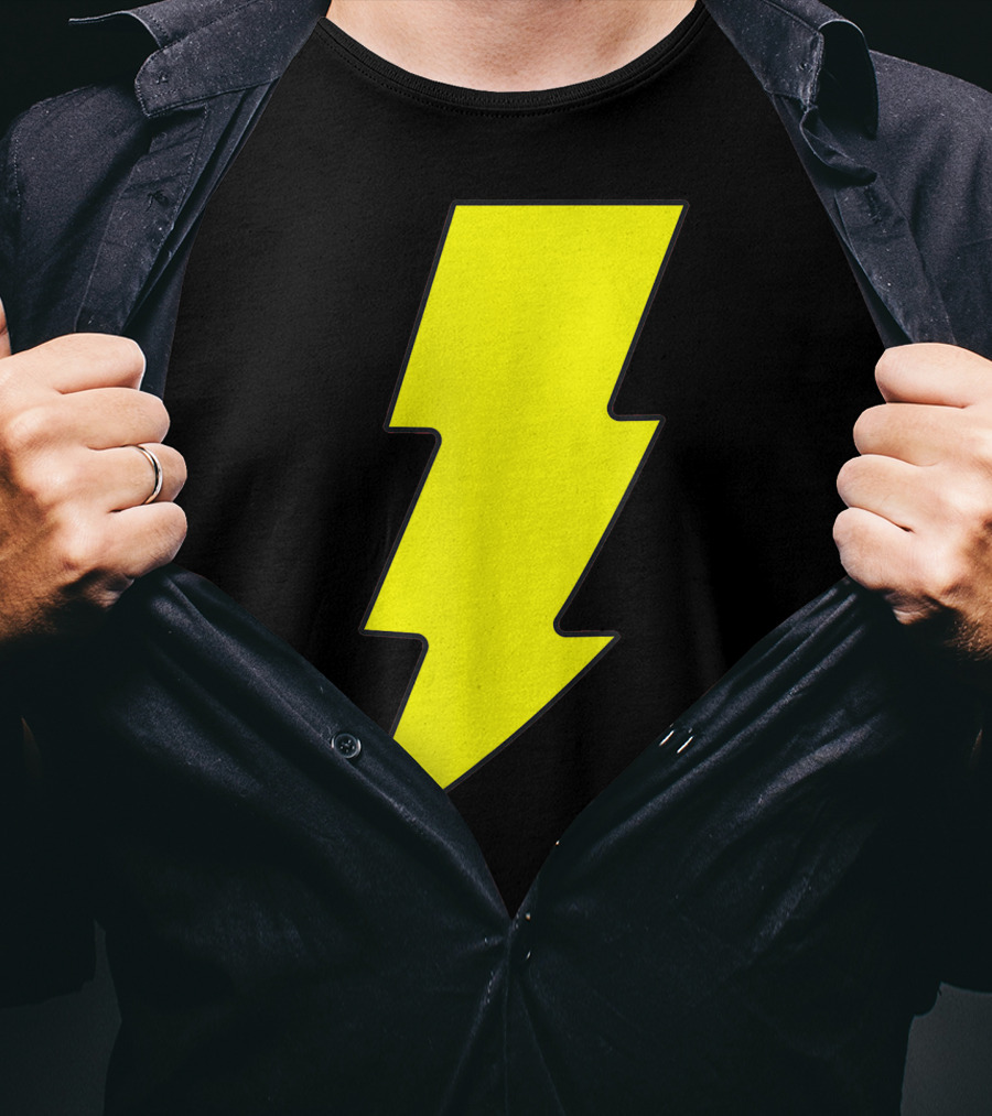 Shazam Lightning Bolt T-Shirt