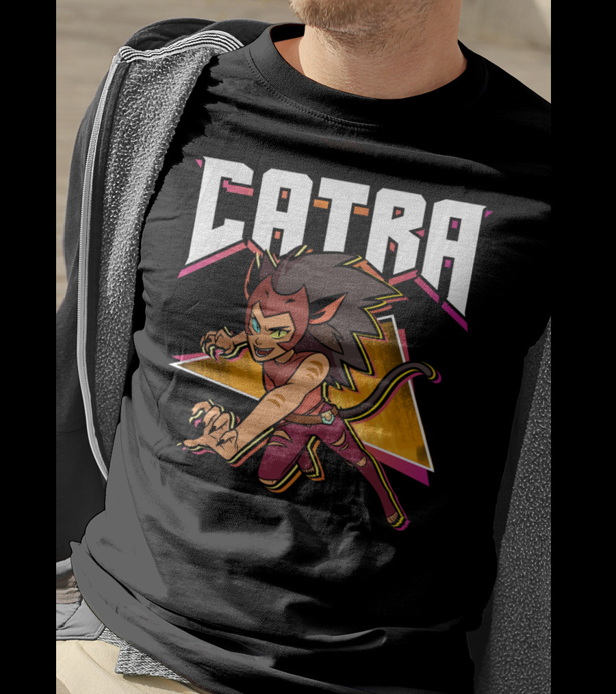 Catra Character Art From She-Ra And The Princesses Of Power Series T-Shirt