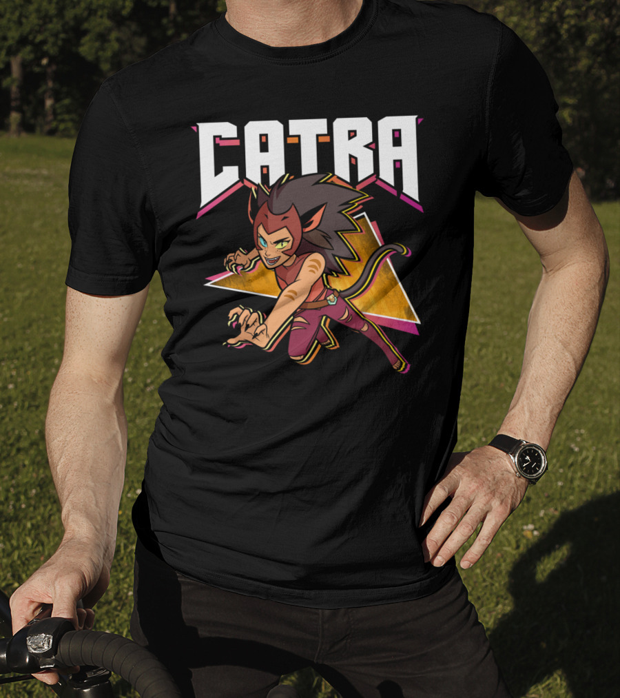 Catra Character Art From She-Ra And The Princesses Of Power Series T-Shirt