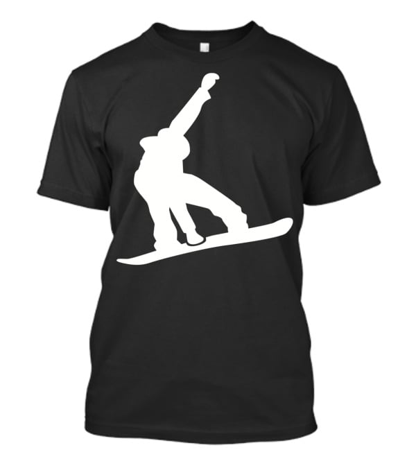 Snowboarder Snowboarding Silhouette Jumper T-Shirt