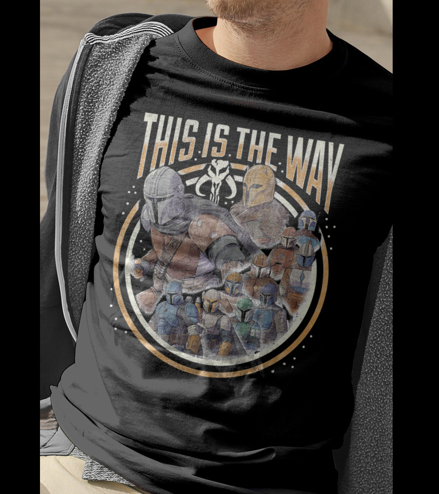 This Is The Way Mandalorian Group Shot Star Wars T-Shirt