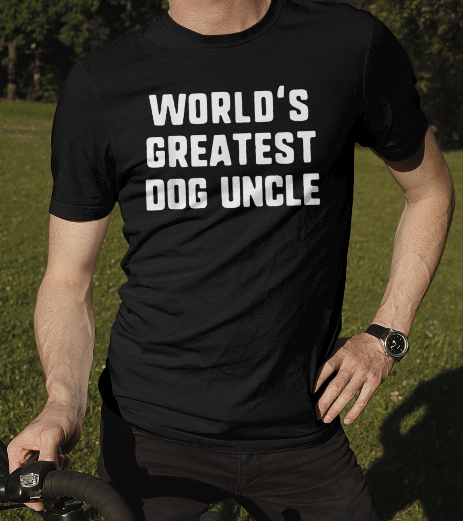World's Greatest Dog Uncle T-Shirt