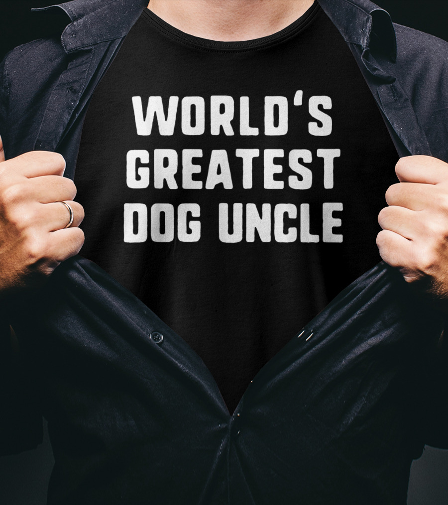World's Greatest Dog Uncle T-Shirt