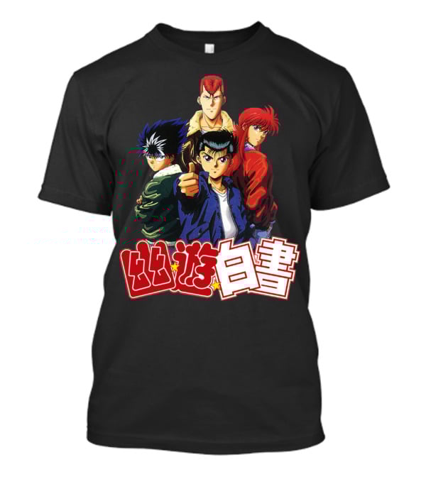 Yuyu Hakusho Anime Team Characters T-Shirt