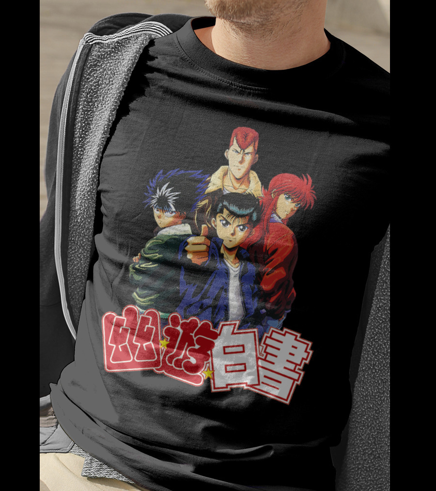 Yuyu Hakusho Anime Team Characters T-Shirt