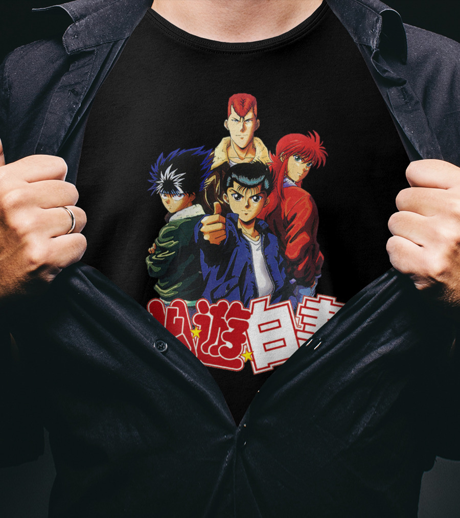 Yuyu Hakusho Anime Team Characters T-Shirt