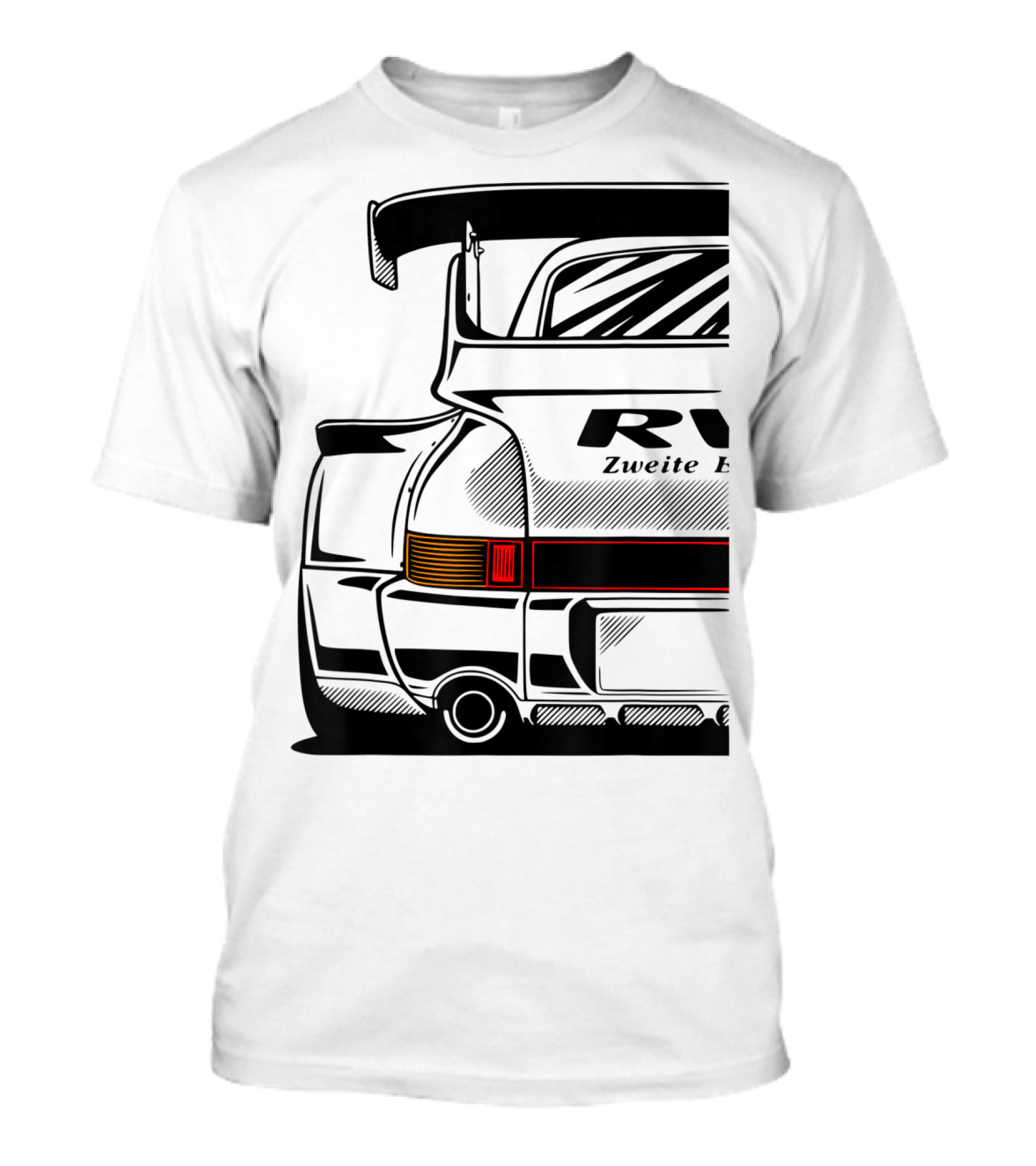 RWB Zweite Automotive German JDM Tuning Car Part T-Shirt