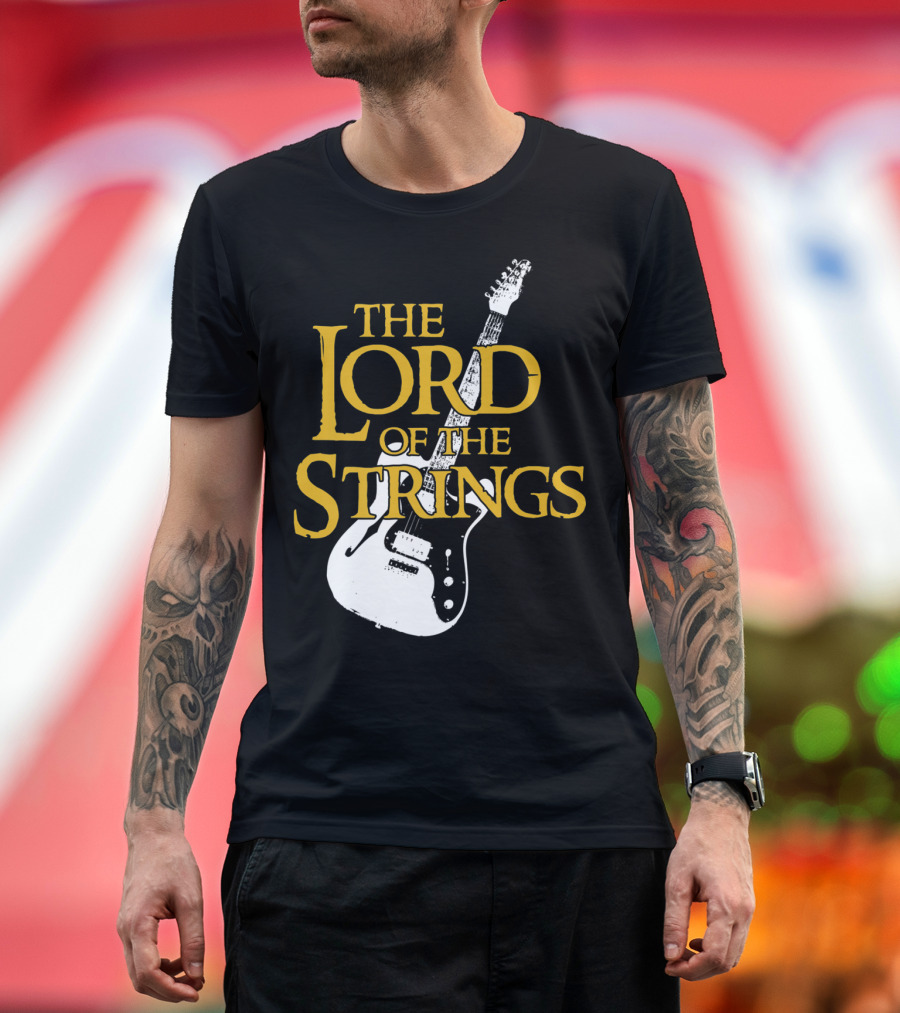 The Lord Of The Strings Electric Guitar T-Shirt