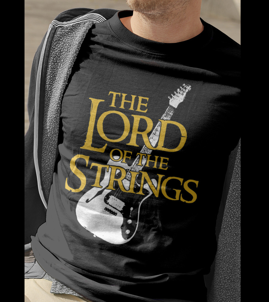 The Lord Of The Strings Electric Guitar T-Shirt