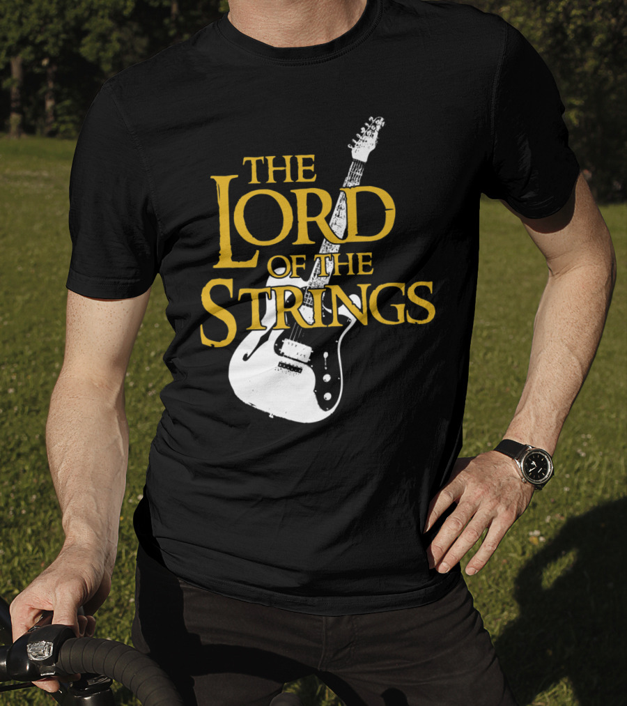 The Lord Of The Strings Electric Guitar T-Shirt