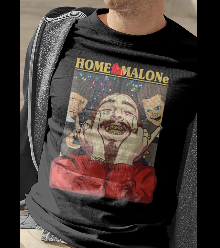HOME MALONe Vintagehomemalone Christmas Winter T-Shirt