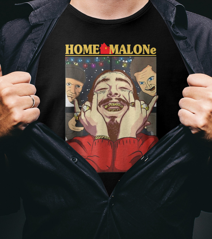 HOME MALONe Vintagehomemalone Christmas Winter T-Shirt