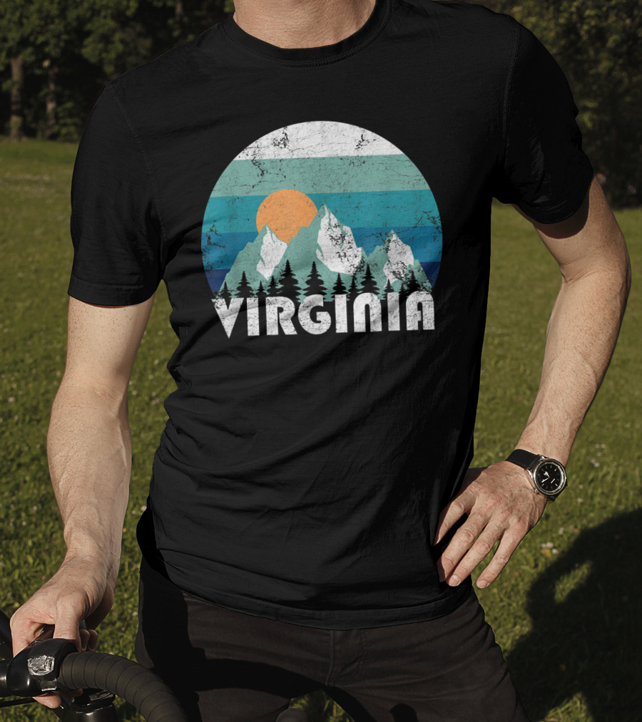 Virginia Mountains Sunset T-Shirt
