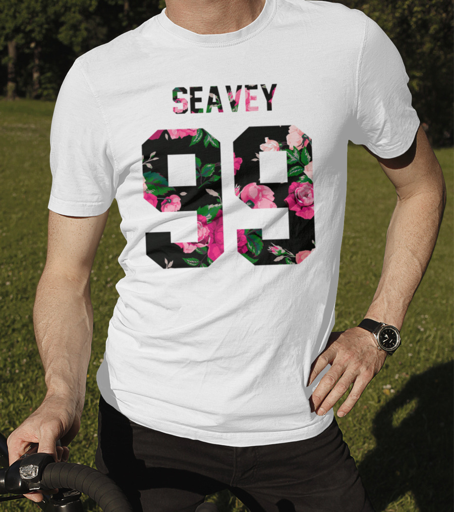 Seavey 99 Floral Design Merchandise Daniel Seavey T-Shirt