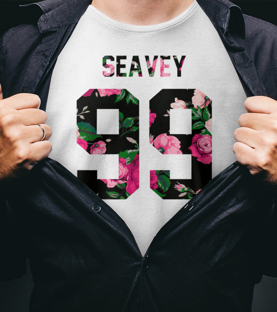 Seavey 99 Floral Design Merchandise Daniel Seavey T-Shirt