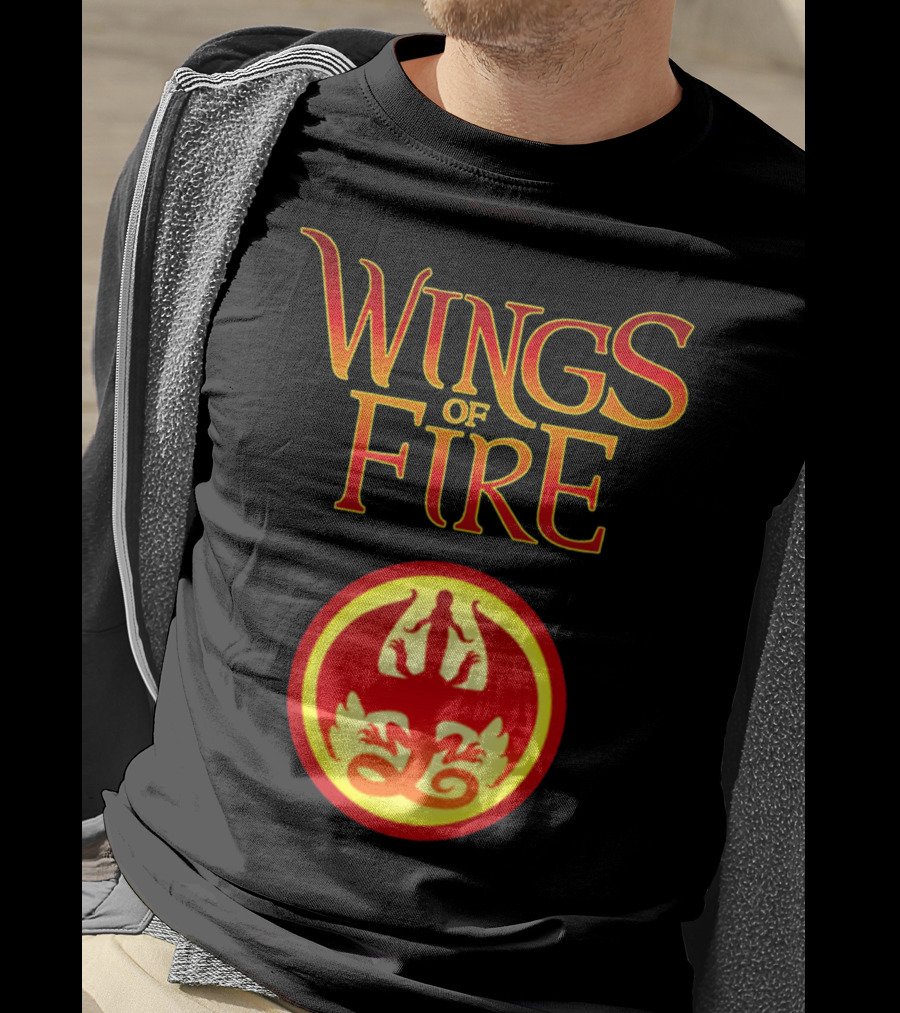 Wings Of Fire Dragon Emblem Fantasy Series T-Shirt