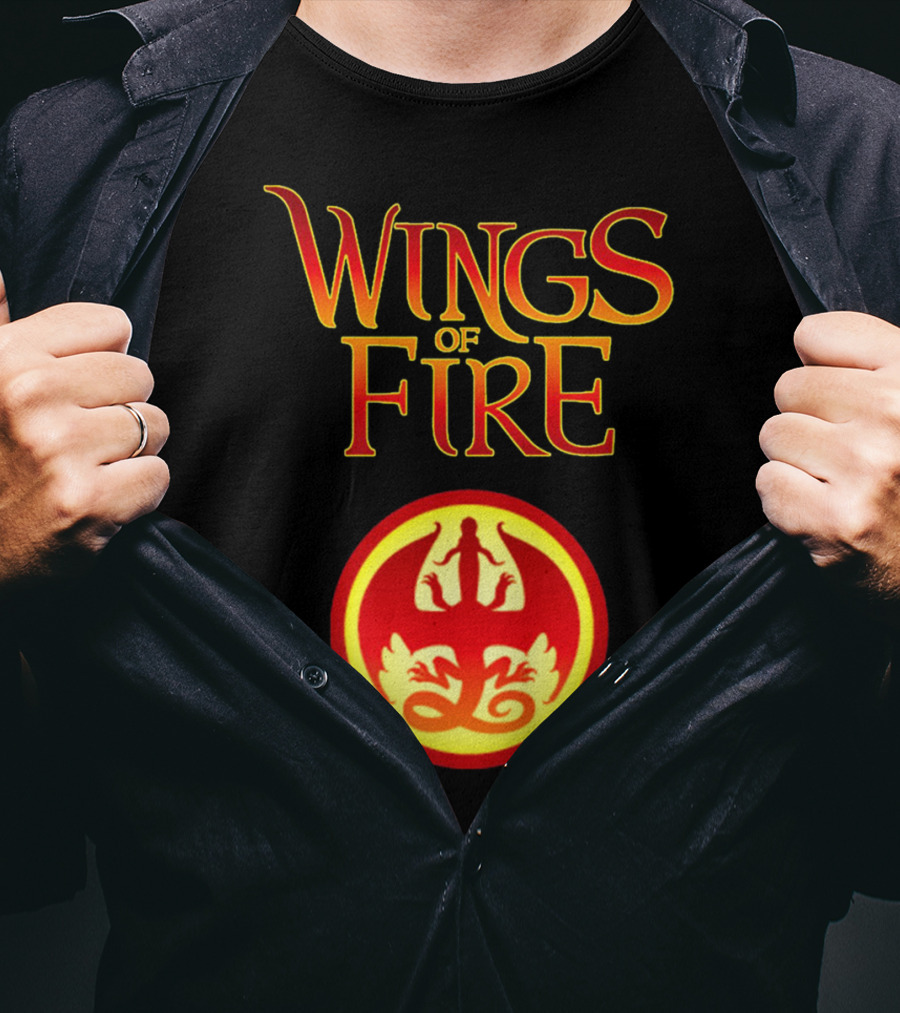 Wings Of Fire Dragon Emblem Fantasy Series T-Shirt