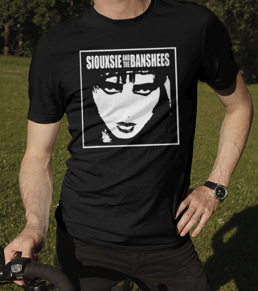 Siouxsie And The Banshees Siouxsie Monochrome Face T-Shirt