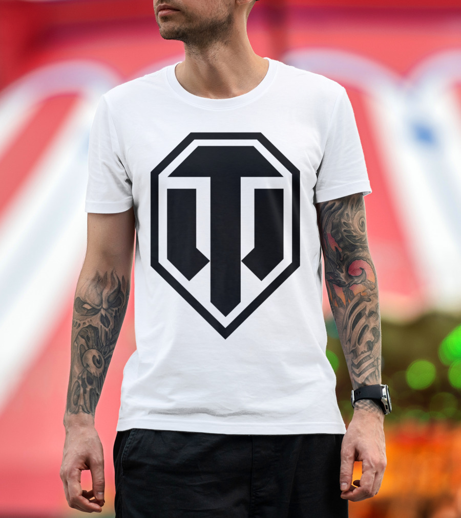 World Of Tanks Logo Badge Emblem T-Shirt