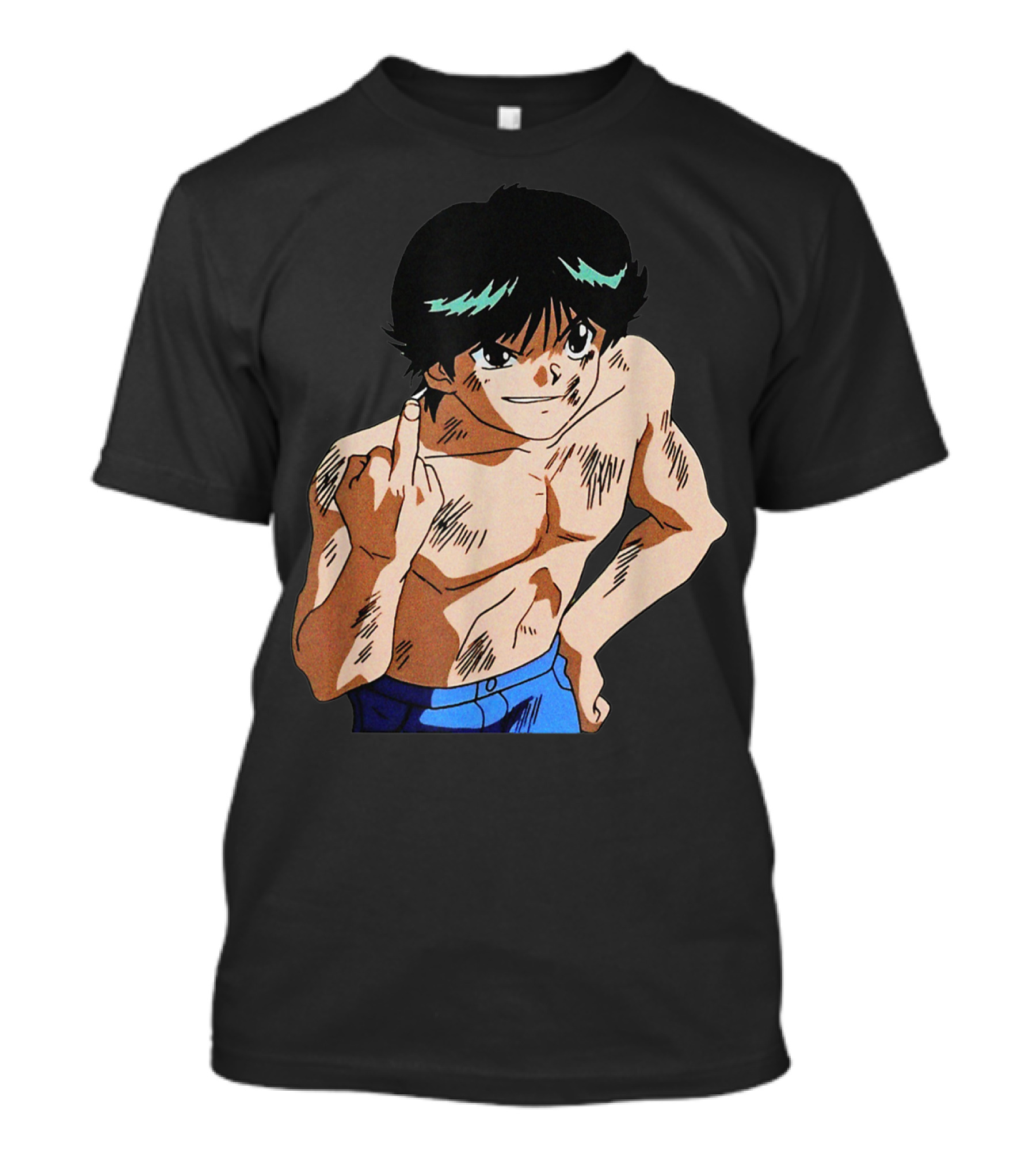 Yusuke Urameshi From Yuyu Hakusho Anime Classics T-Shirt