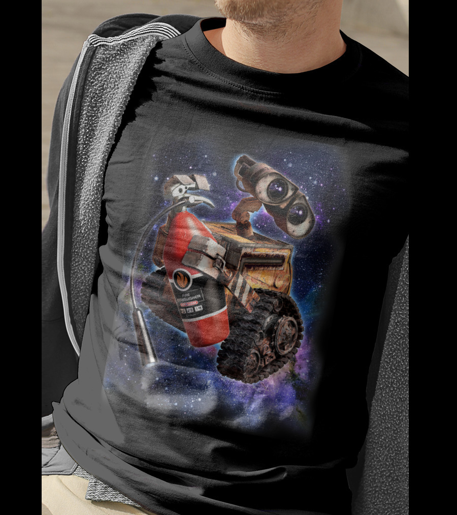 WALL-E Fire Extinguisher Adventure In Space T-Shirt