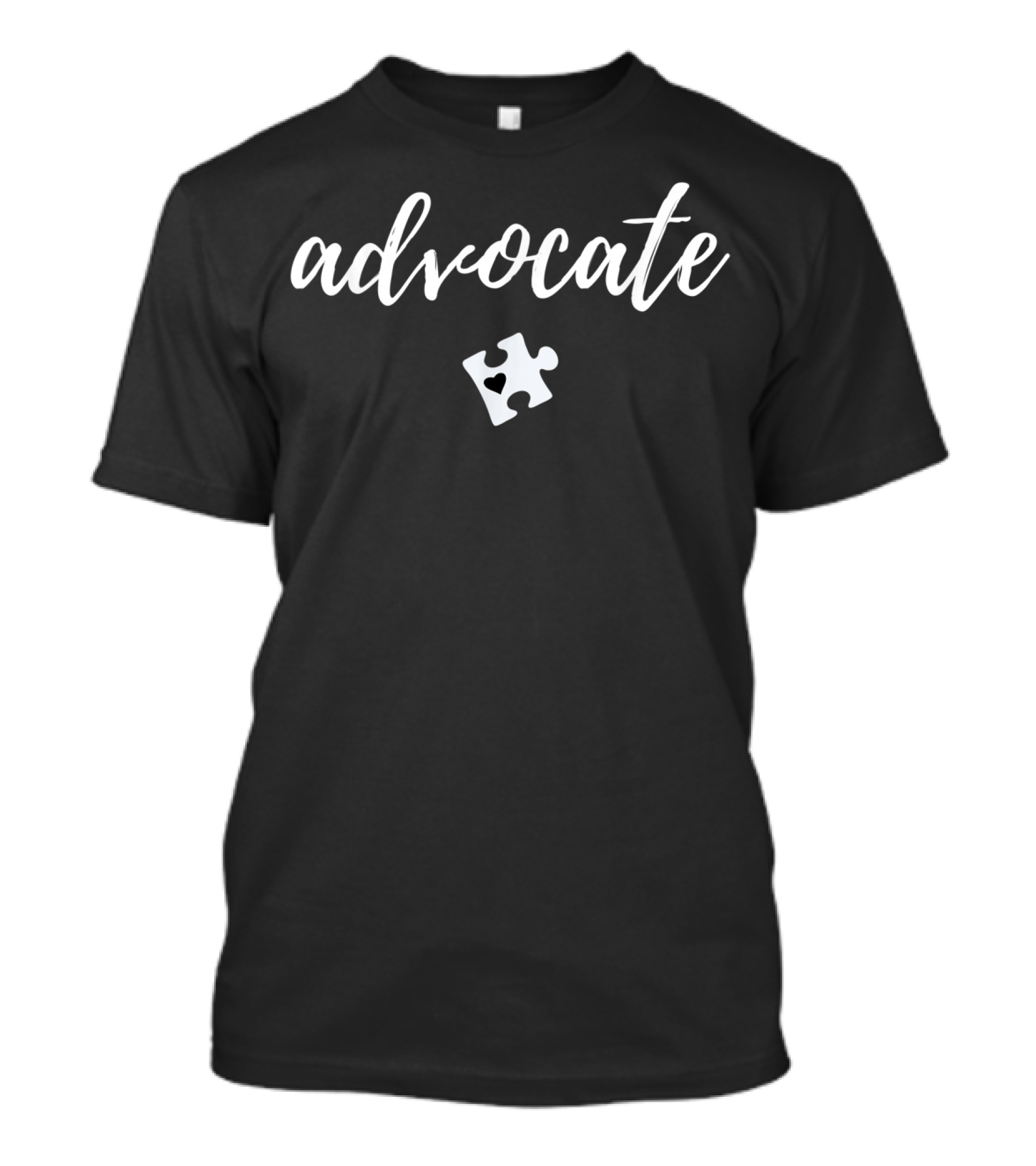 Advocate Autism Puzzle Piece T-Shirt