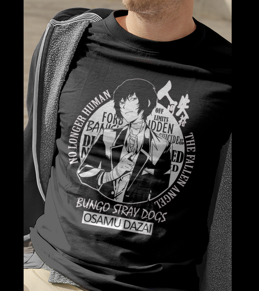 Bungo Stray Dogs Osamu Dazai No Longer Human The Fallen Angel T-Shirt