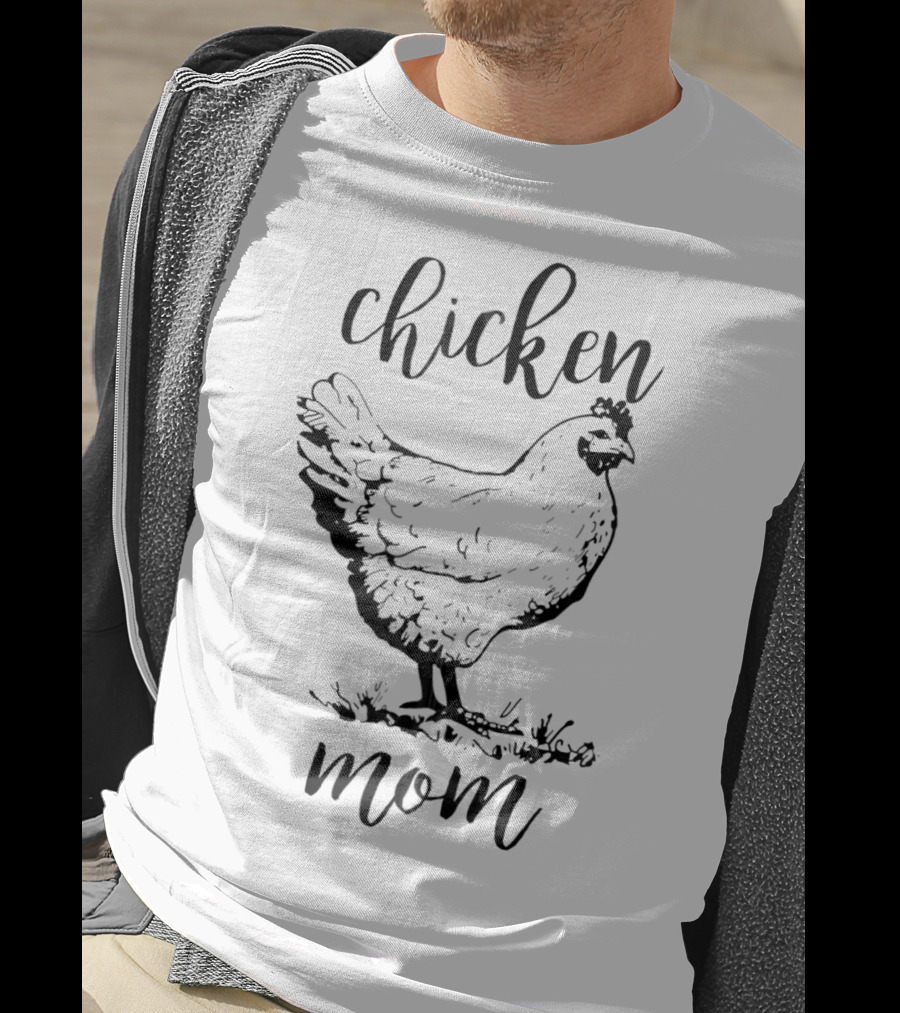Chicken Mom Raising Crazy Chicken Lady T-Shirt