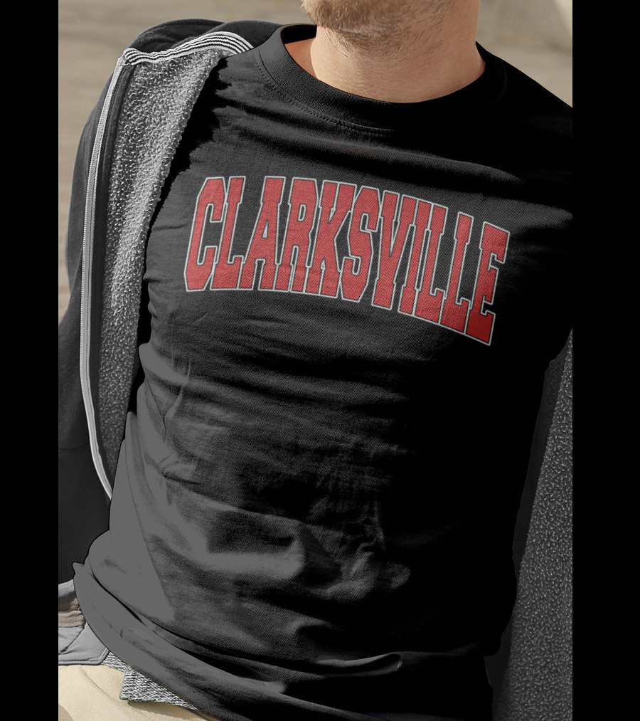 Clarksville Arkansas Varsity Style USA T-Shirt