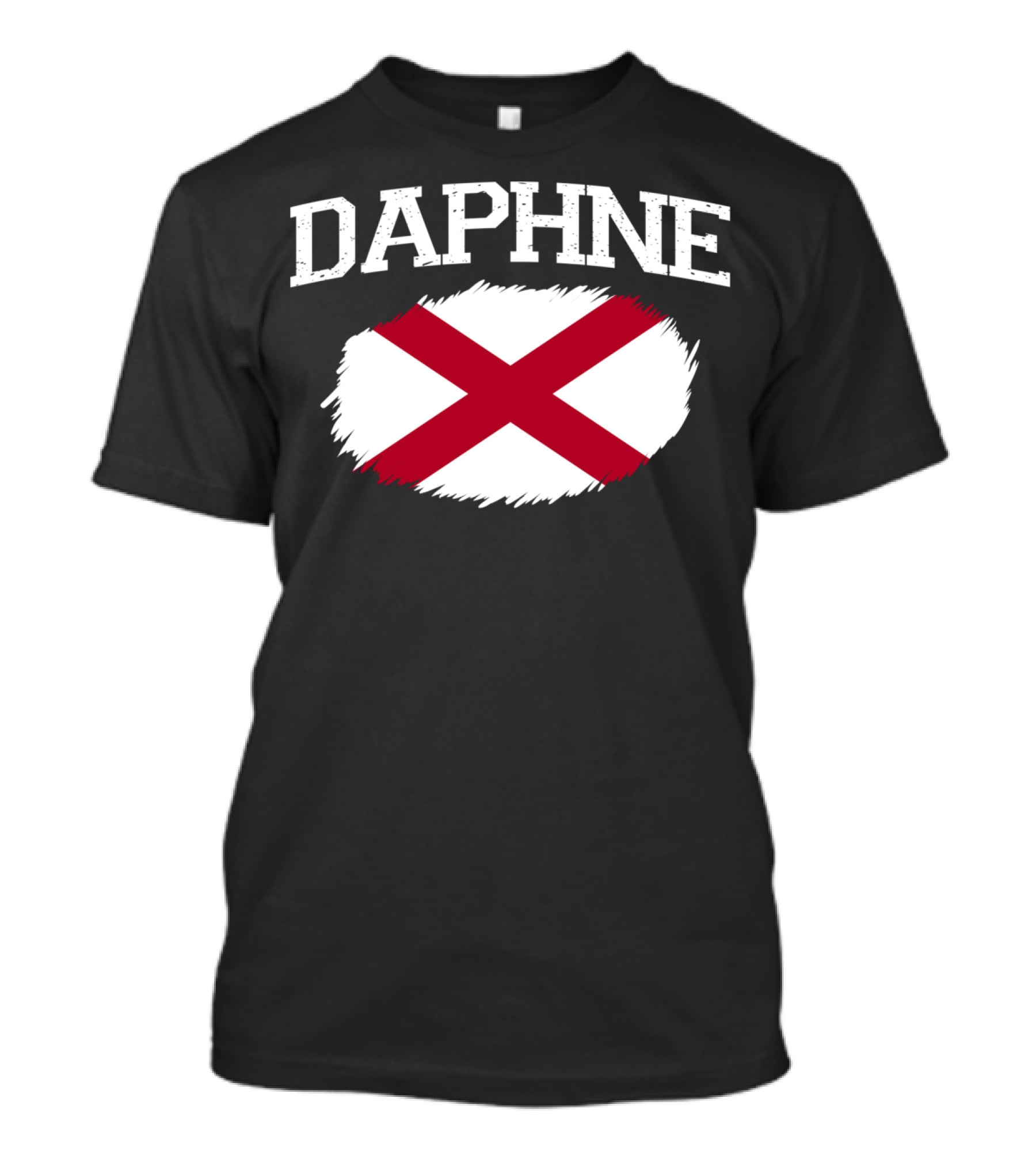 Daphne Alabama State Flag Vintage Sports USA T-Shirt