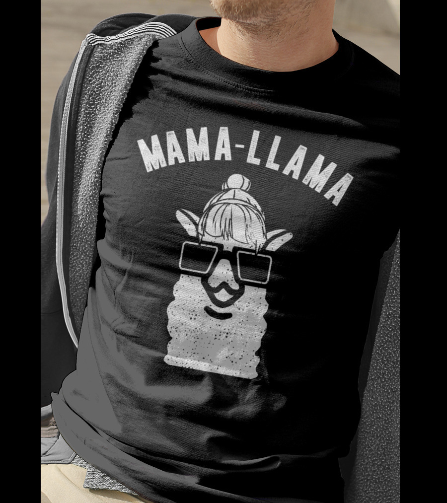 Mama-Llama Funny Llama Apparel Awesome Alpaca T-Shirt