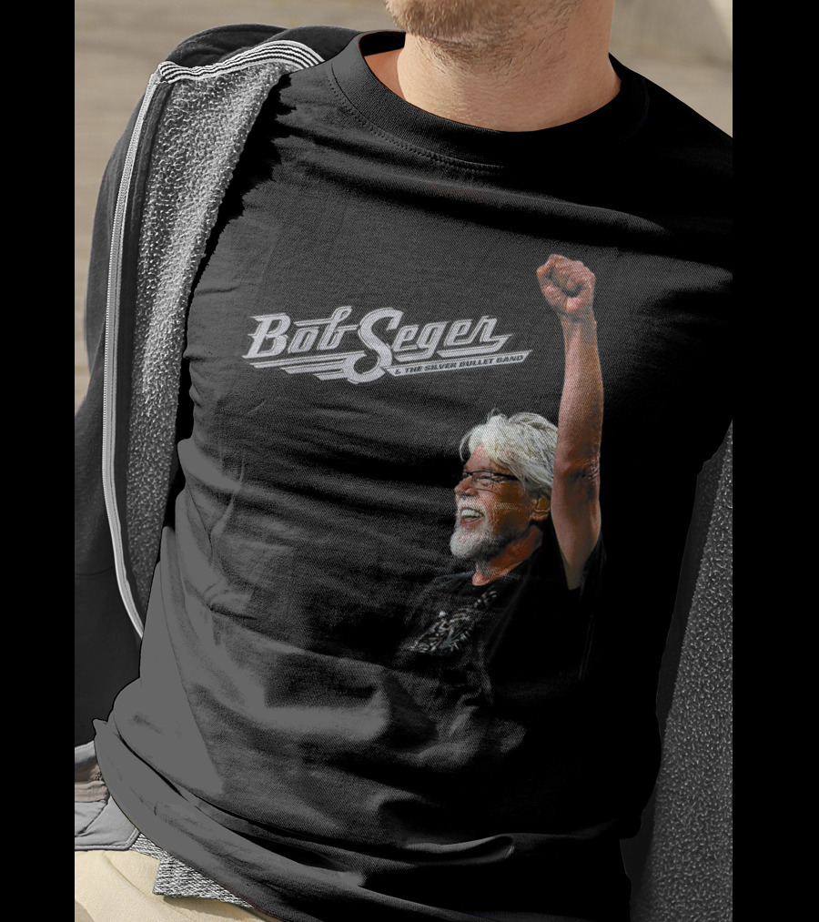 Bob Seger And The Silver Bullet Band Raised Arm T-Shirt