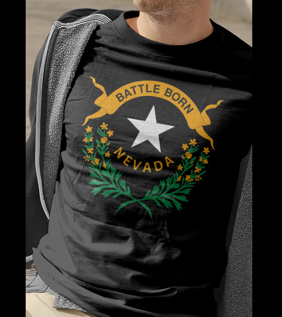 Battle Born Nevada Day T-Shirt
