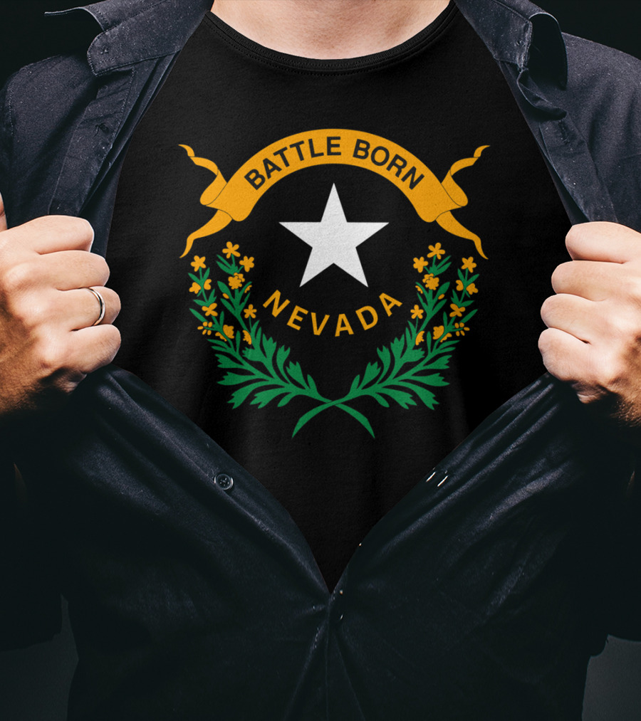 Battle Born Nevada Day T-Shirt