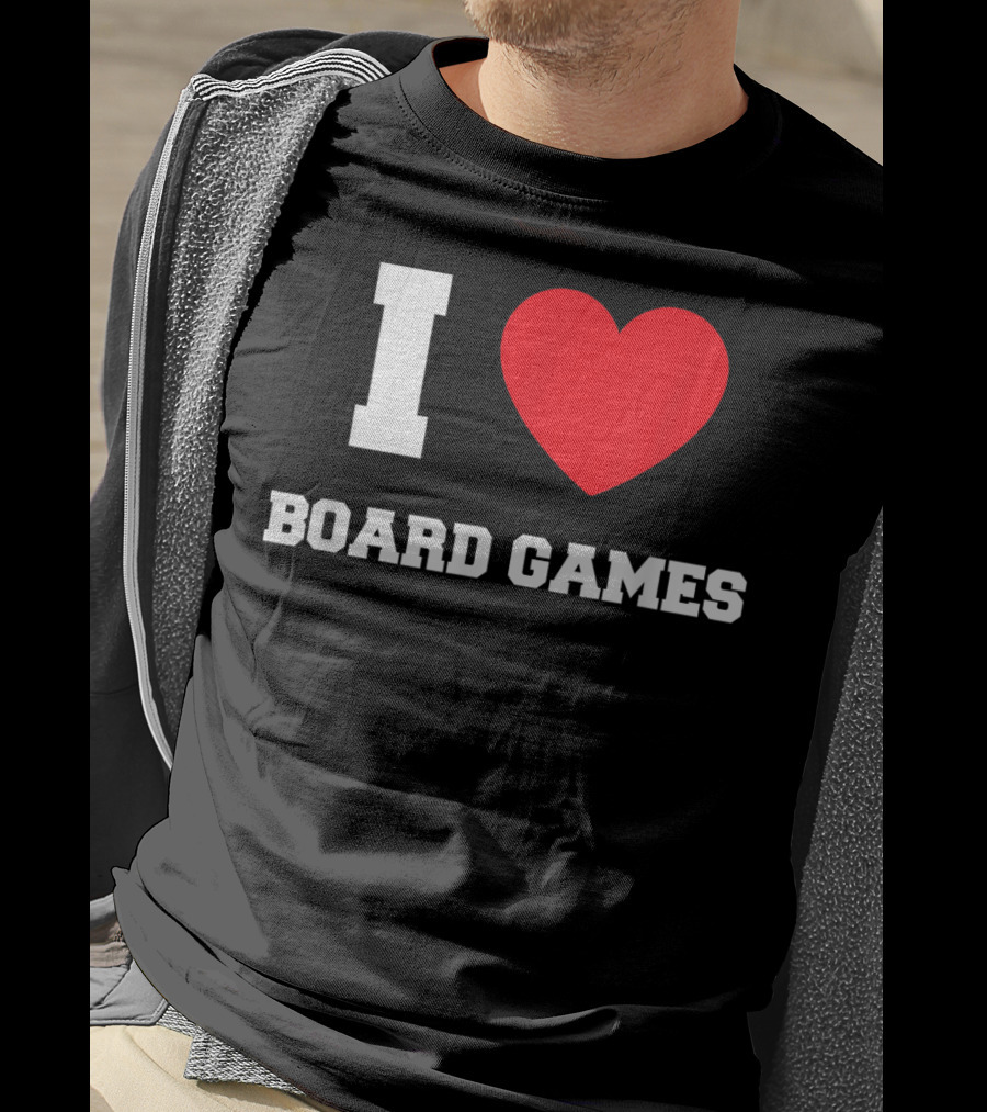 I Heart Board Games T-Shirt