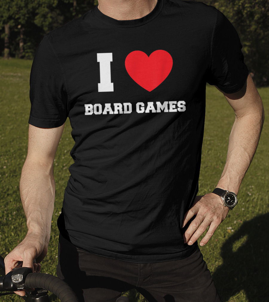 I Heart Board Games T-Shirt