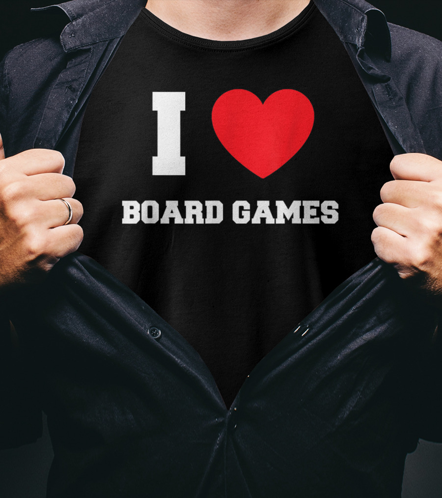 I Heart Board Games T-Shirt