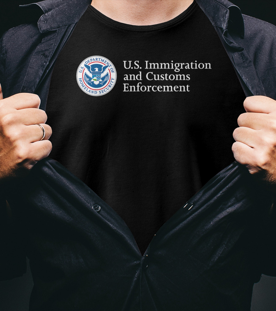 U.S. Immigration And Customs Enforcement ICE Homeland Security Seal T-Shirt