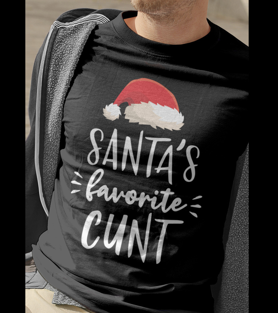 Santa's Favorite Cunt T-Shirt