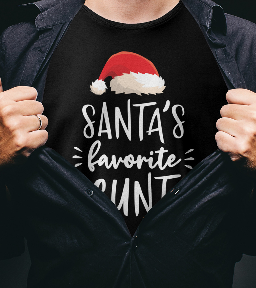 Santa's Favorite Cunt T-Shirt
