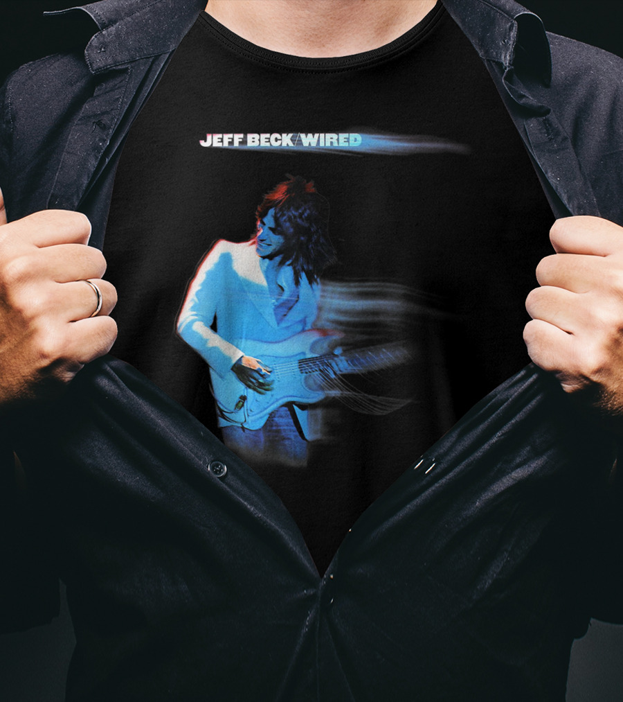 Jeff Beck Wired Guitarist Rock T-Shirt