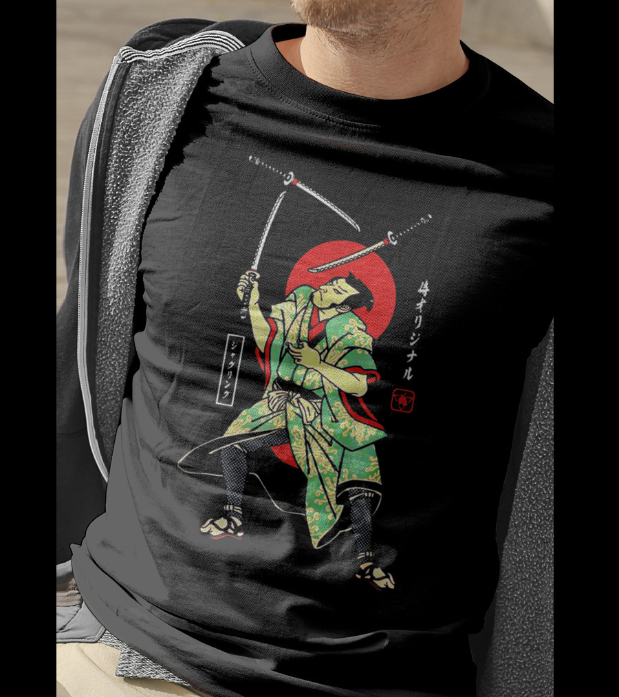 Juggling Samurai Original Japanese Warrior T-Shirt